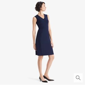 NWT MM. Lafleur Galaxy Blue Sleeveless Annie Dress